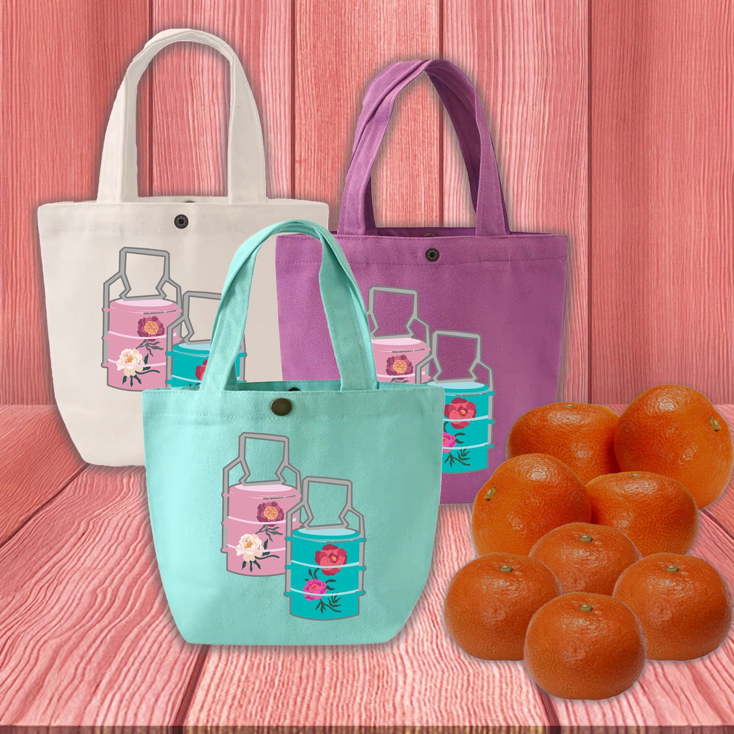 CNY Oranges Small Tote Bag [Pre-Order]