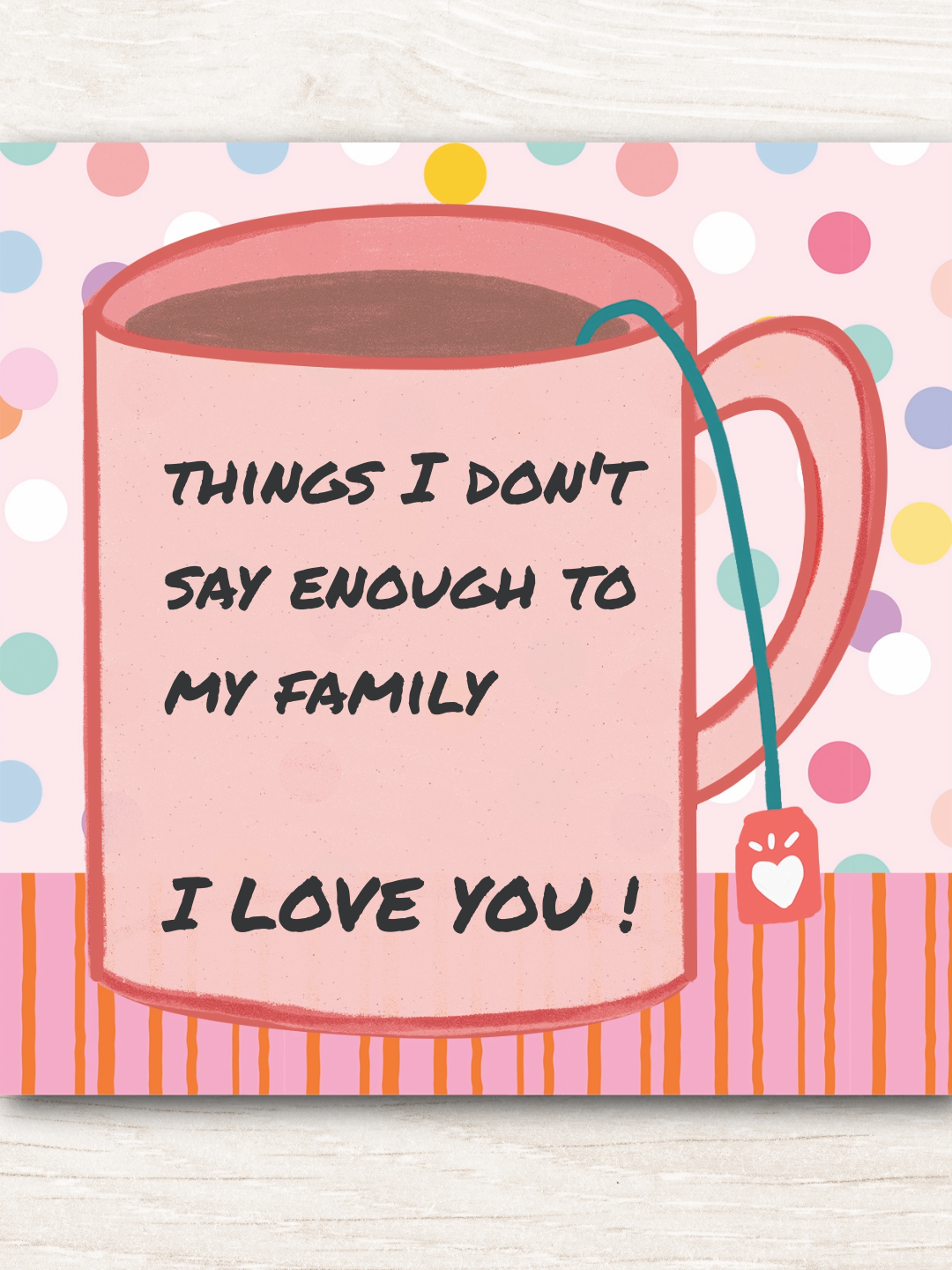 Notepad | Pocket Size Kitchen Mug Memo Pad